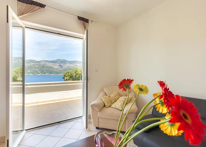 By The Sea Tri Zala, Korcula - 4346 Lägenhet