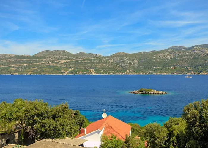 By The Sea Tri Zala, Korcula - 4346 Lägenhet Zrnovo